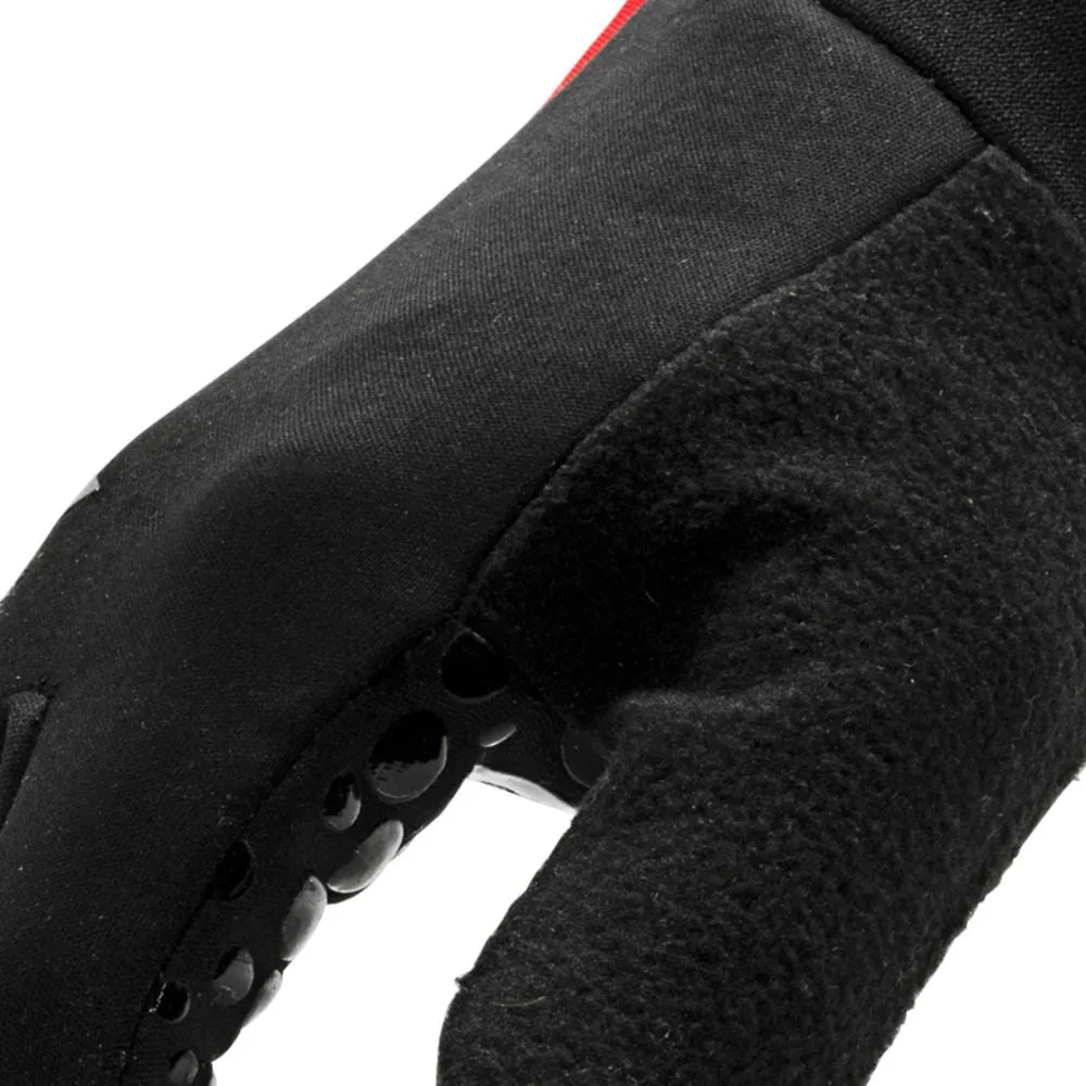 212 Performance TJG-0508 Silicone Palm Zipper Cuff Tundra Jogger Gloves, Small Black