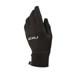 2XU - Run Gloves - Black/Silver