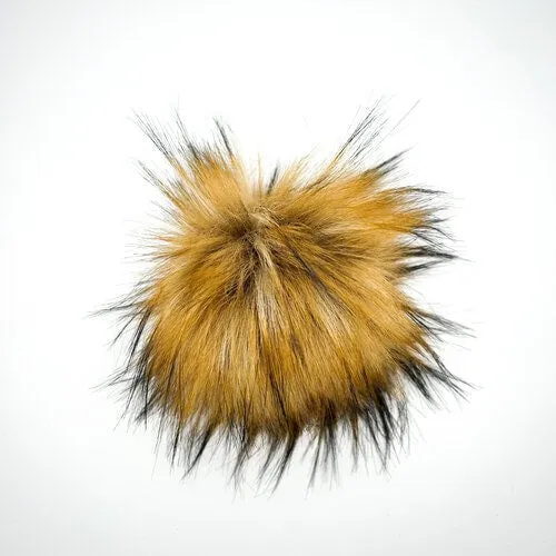 5" Foxtail Luxe Fur Pompom