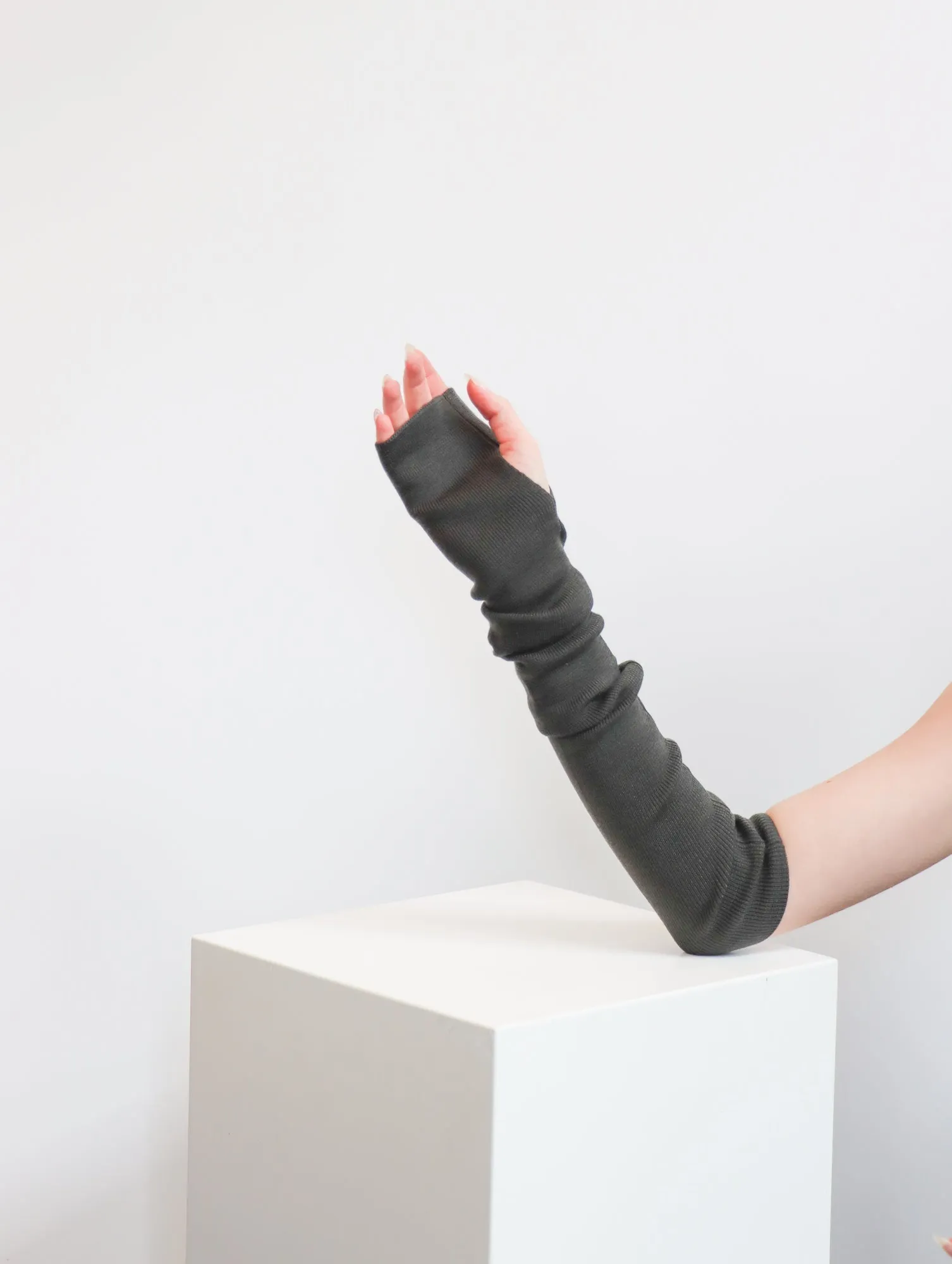 Arm Sleeves in Gunmetal by NFP