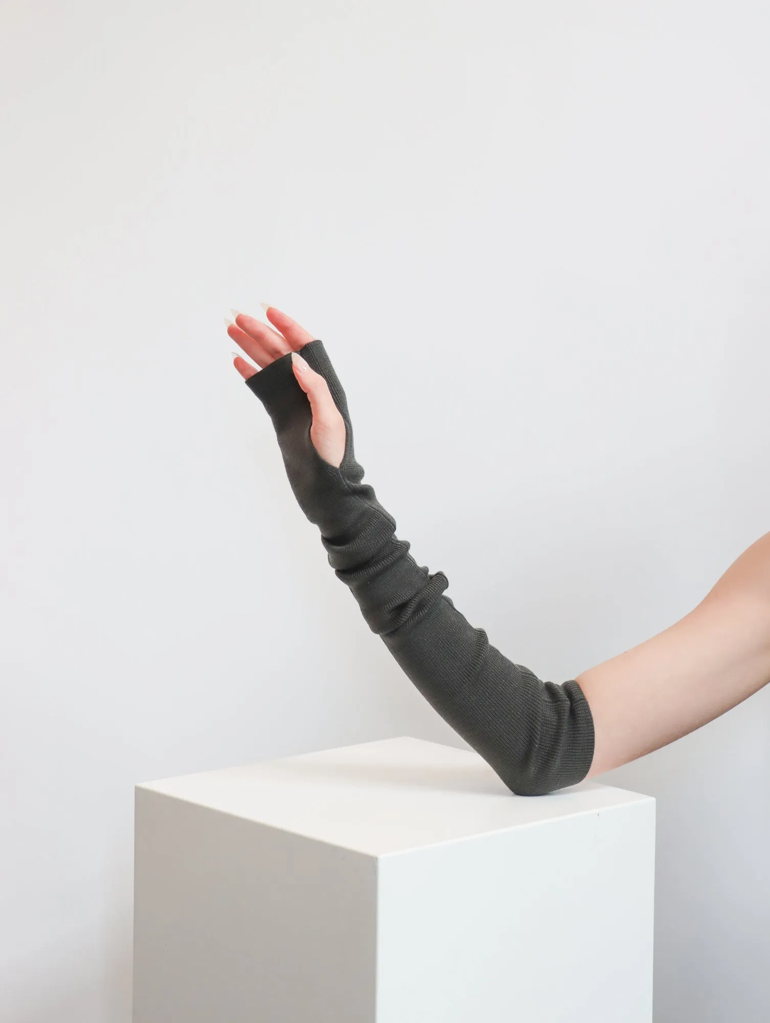 Arm Sleeves in Gunmetal by NFP