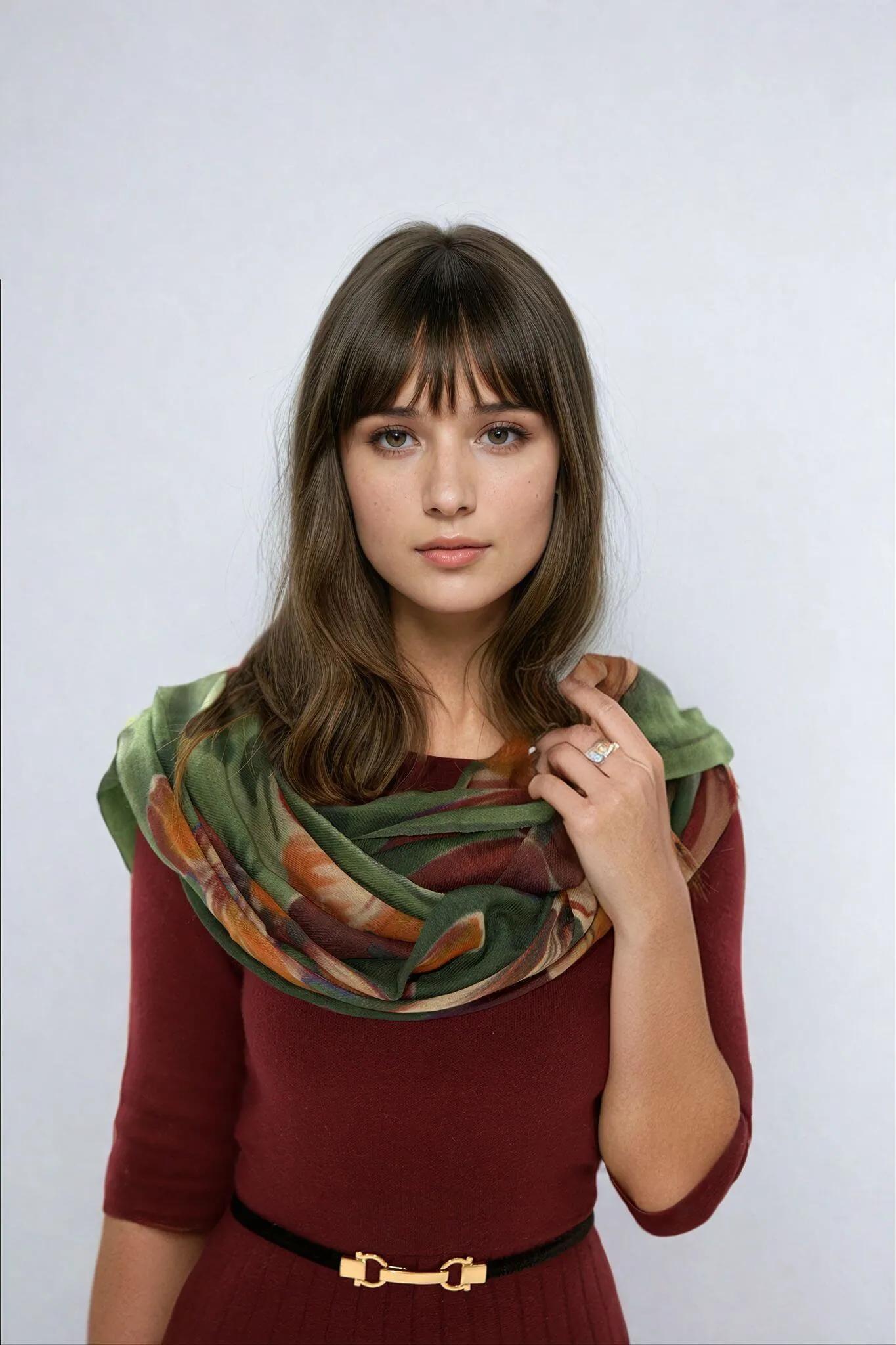 Barbara Merino Wool Scarf