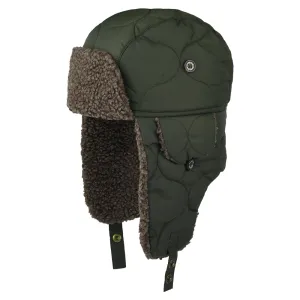 Barbour Hats Sandbay Quilted Trapper Hat - Olive