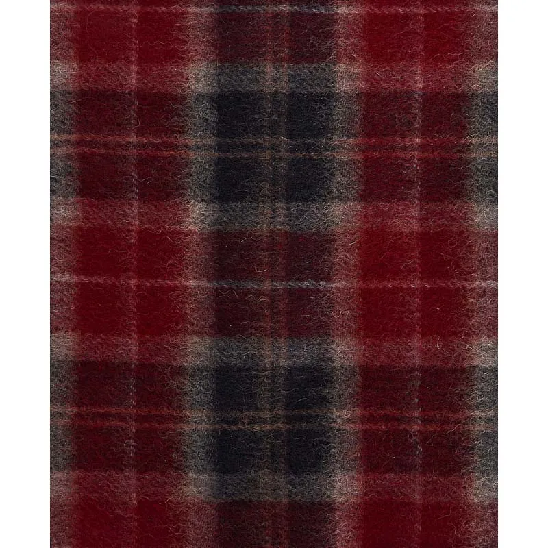 Barbour Tartan Scarf & Glove Gift Set - Cranberry