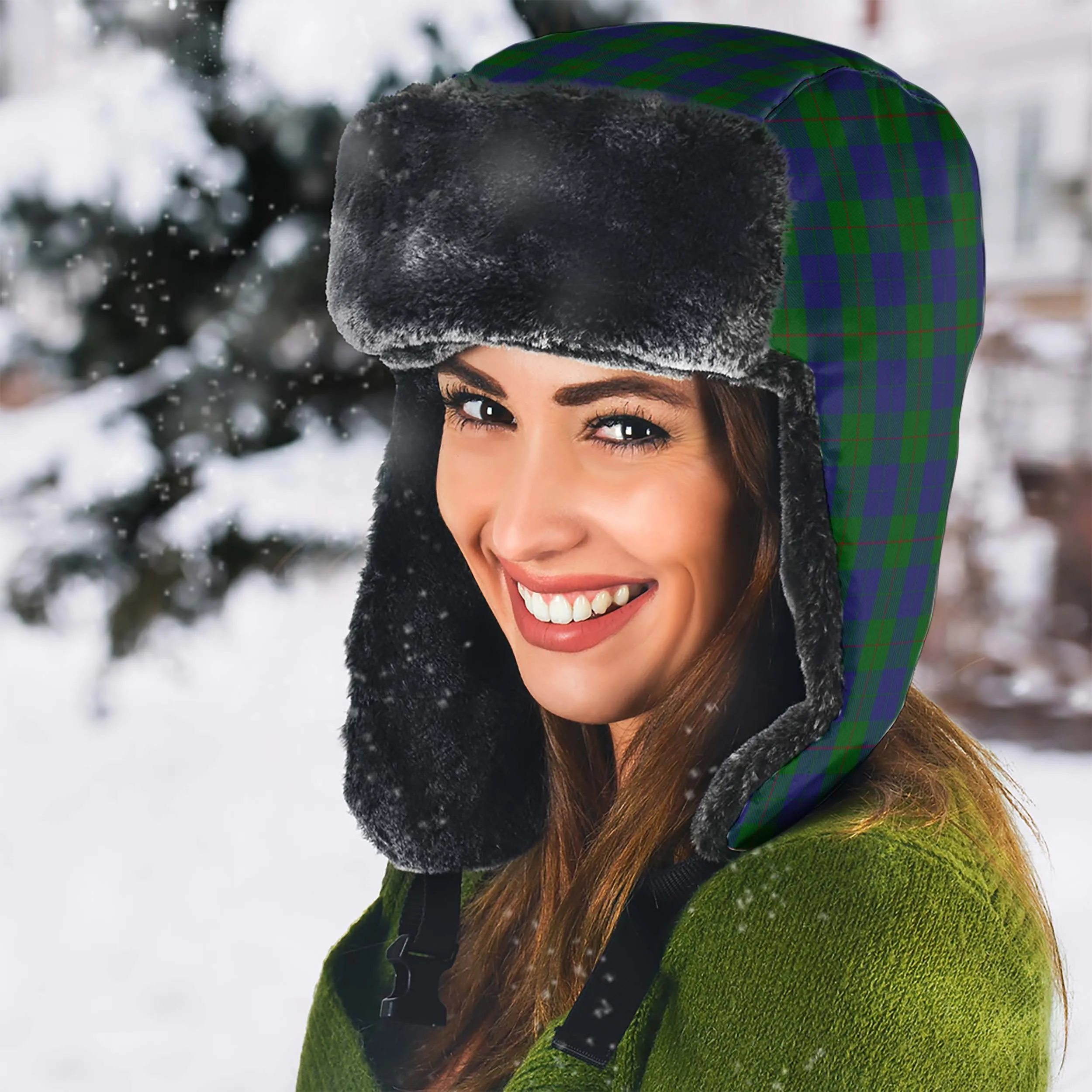 Barclay Tartan Winter Trapper Hat