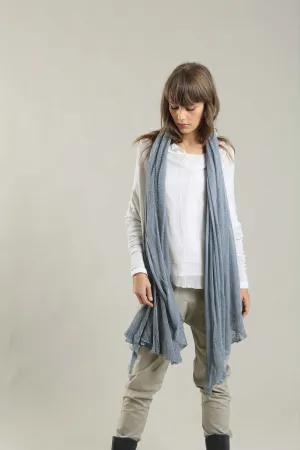 Big Air Bamboo & Soy Scarf - Dusty Blue Fog