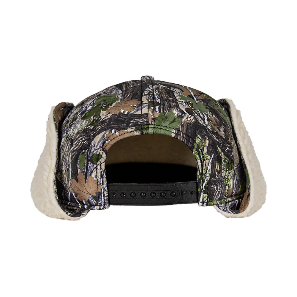 Billed Trapper Hat | Dregs Forest Camo