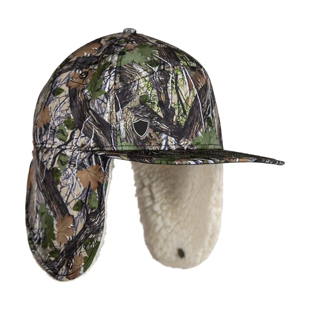 Billed Trapper Hat | Dregs Forest Camo