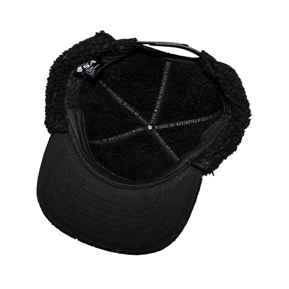 Billed Trapper Hat | Multi-Color Speckle