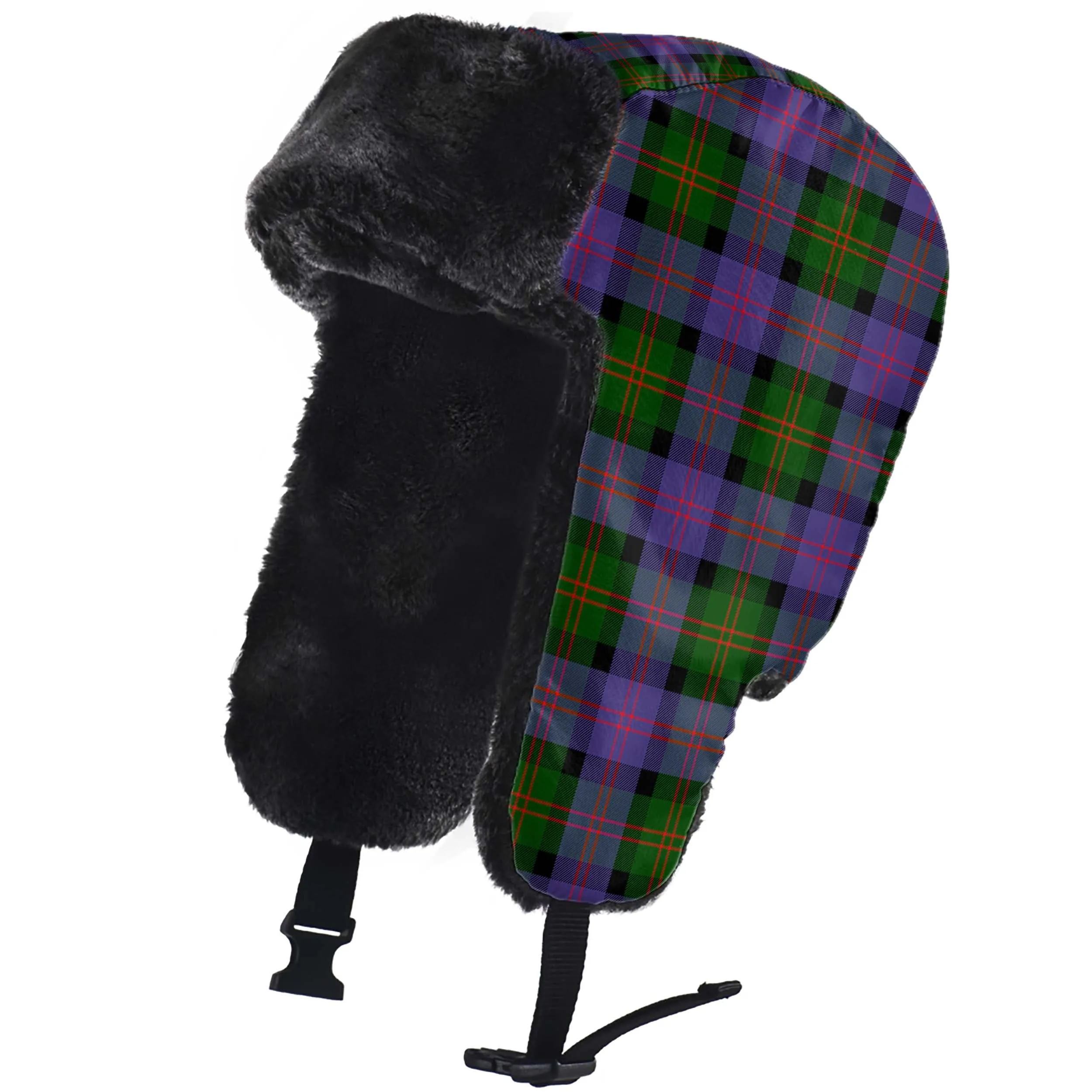 Blair Modern Tartan Winter Trapper Hat