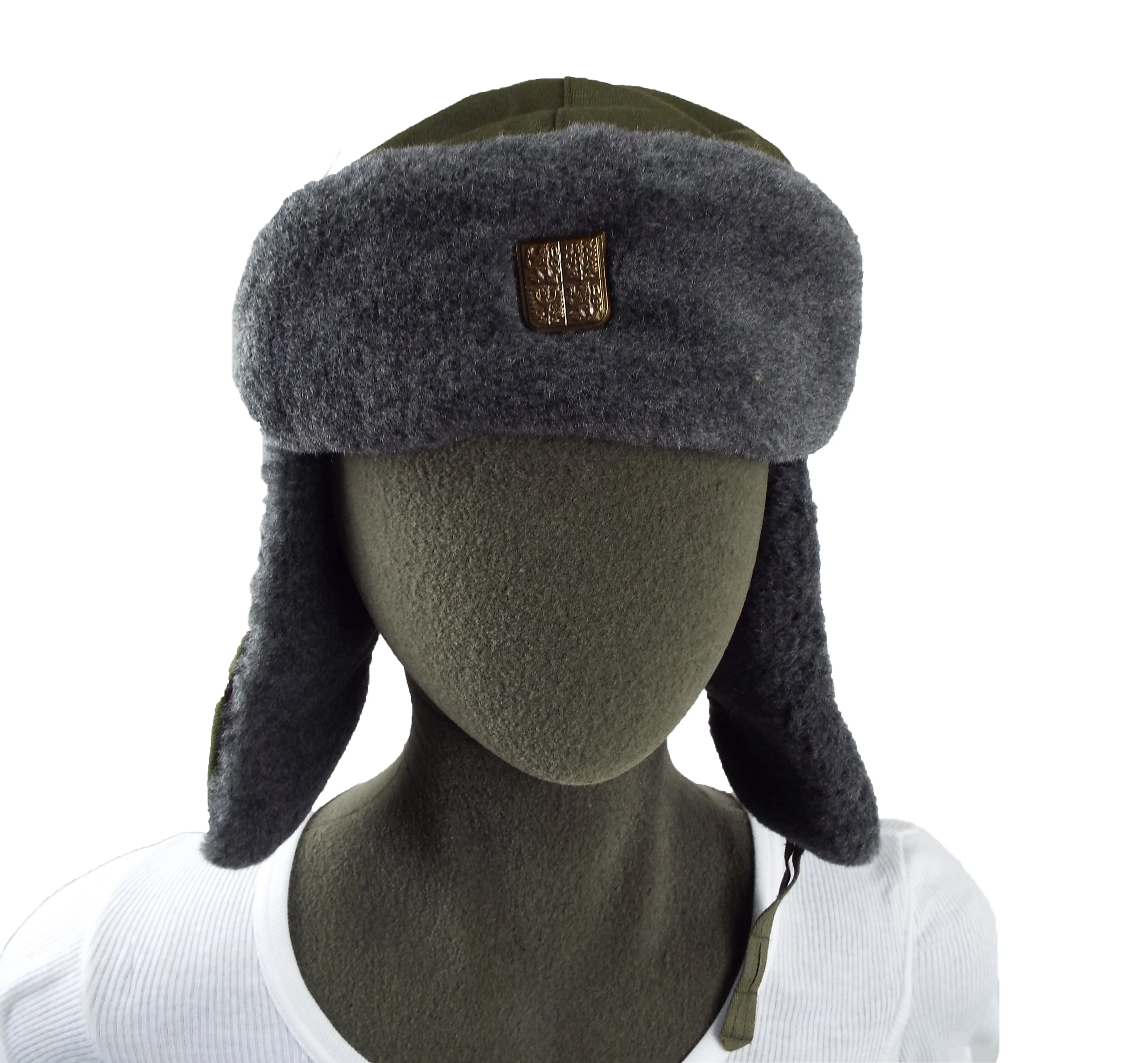 Czech Army - Ushanka - Winter Hat - Unissued - small and childrens' sizes