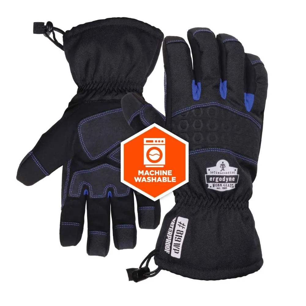 Ergodyne 17612 #819WP S Black Extreme Thermal WP Gloves