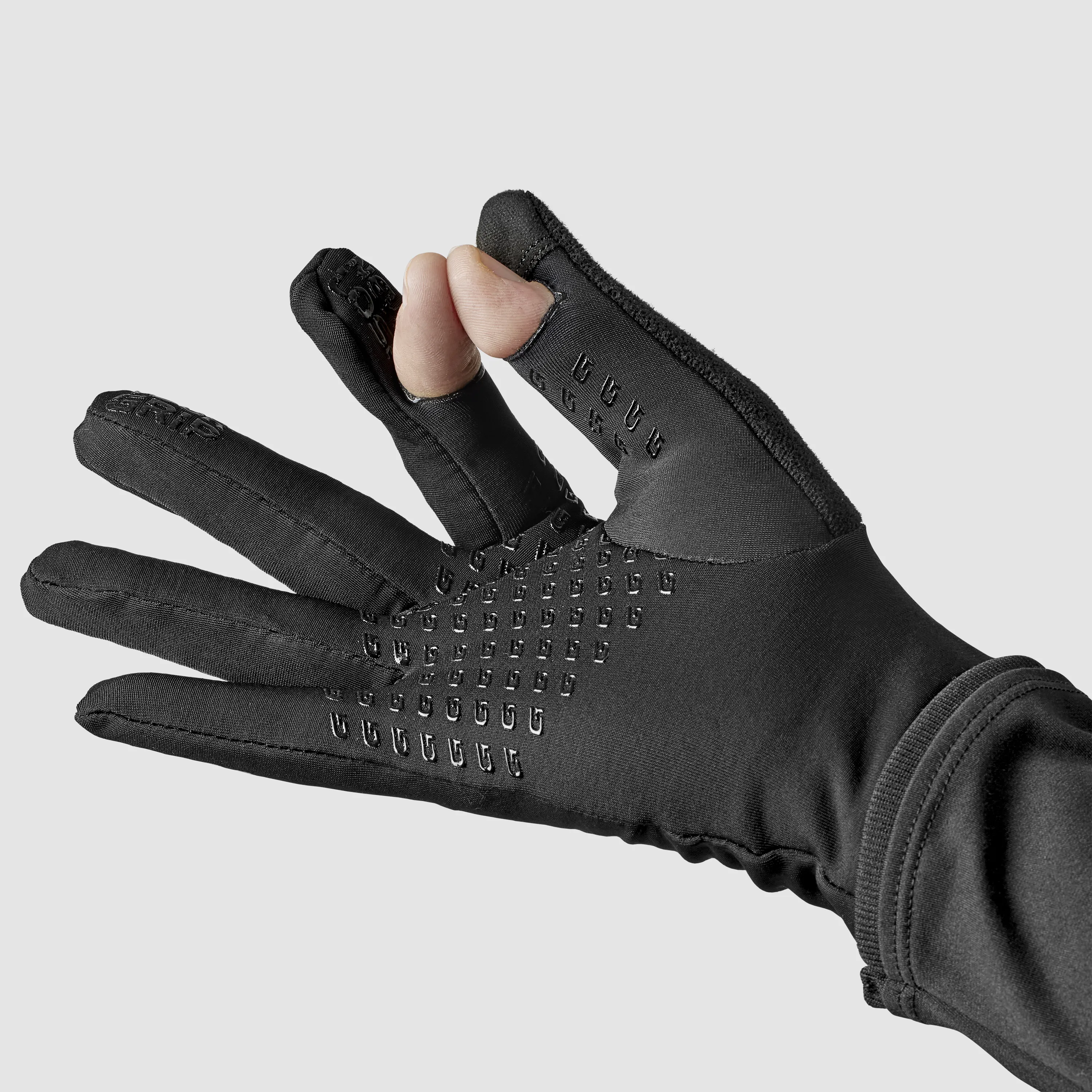 Gripgrab Running Expert Touchscreen Winter Gloves Black | Buy Gripgrab Running Expert Touchscreen Winter Gloves Black here | Outnorth