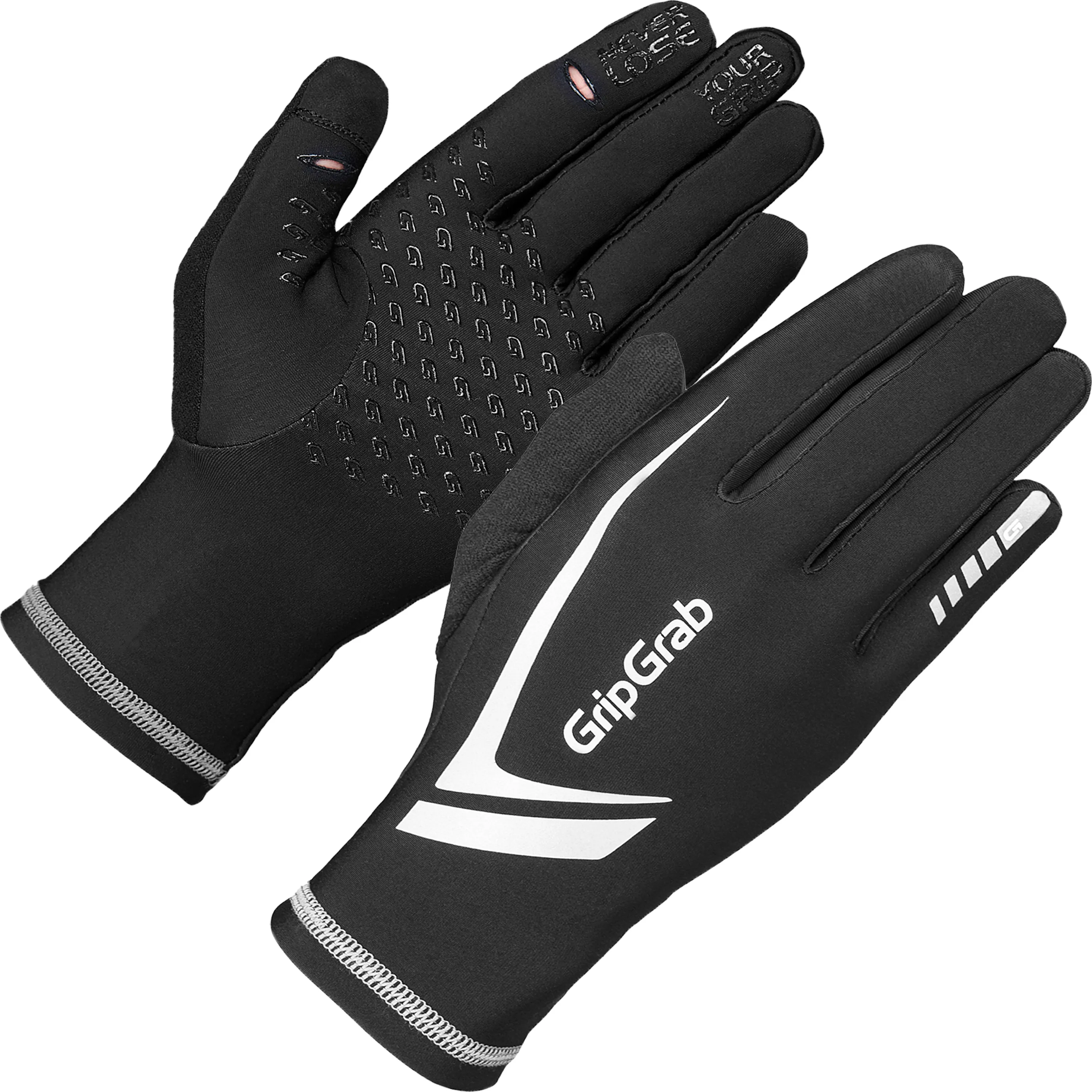 Gripgrab Running Expert Touchscreen Winter Gloves Black | Buy Gripgrab Running Expert Touchscreen Winter Gloves Black here | Outnorth