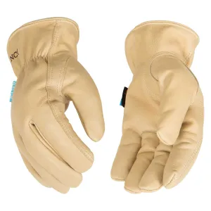 Kinco HydroFlector Lined Water-Resistant Leather Driver Work Gloves