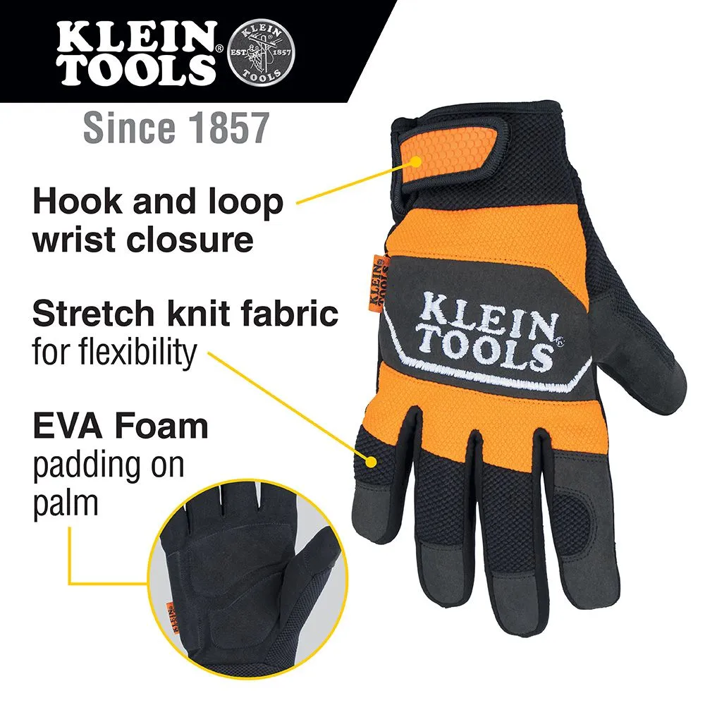 Klein 60619 Winter Thermal Gloves, M