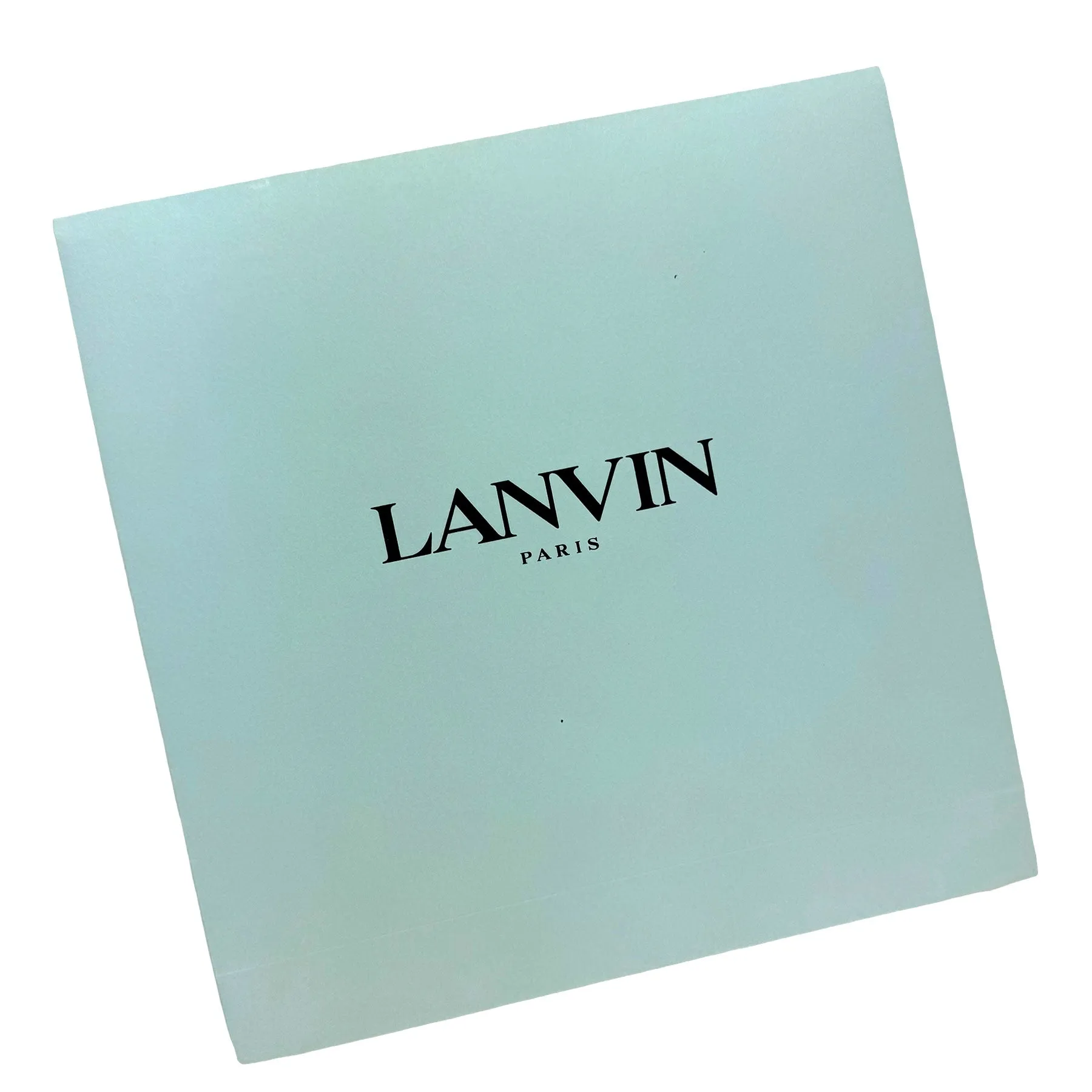 Lanvin Scarf Midnight Blue Brown Camo - Cashmere Modal Shawl