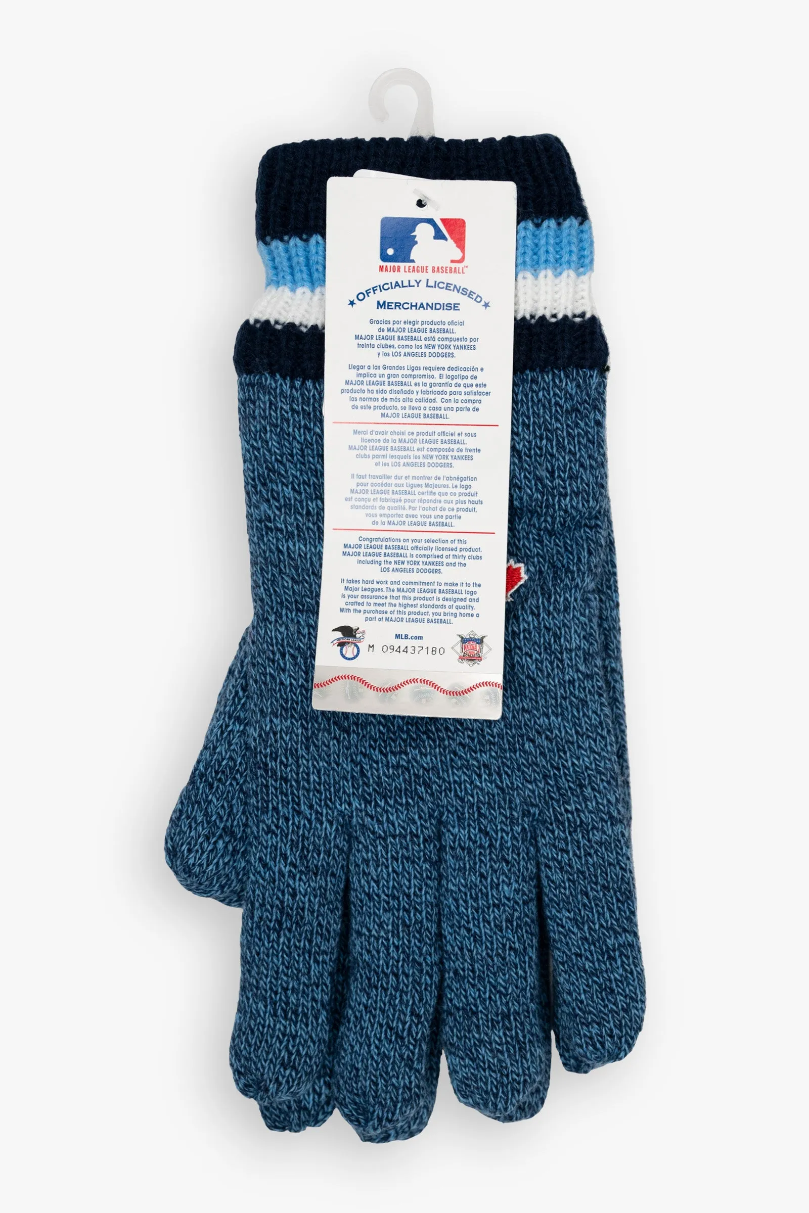 MLB Toronto Blue Jays Adult Men's Thermal Lined Gloves