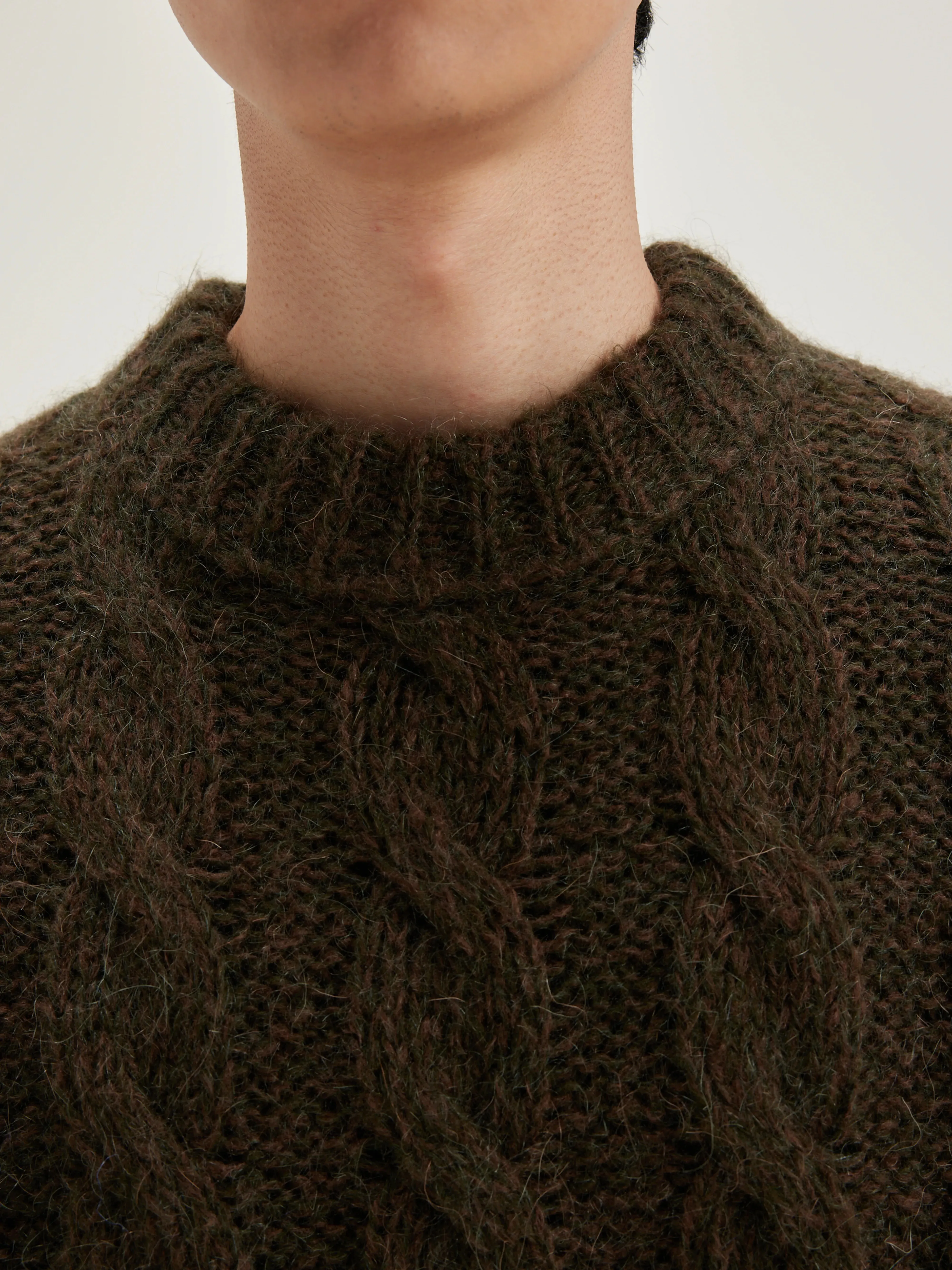 Noft cable-knit sweater (242 / M / COMBO B)