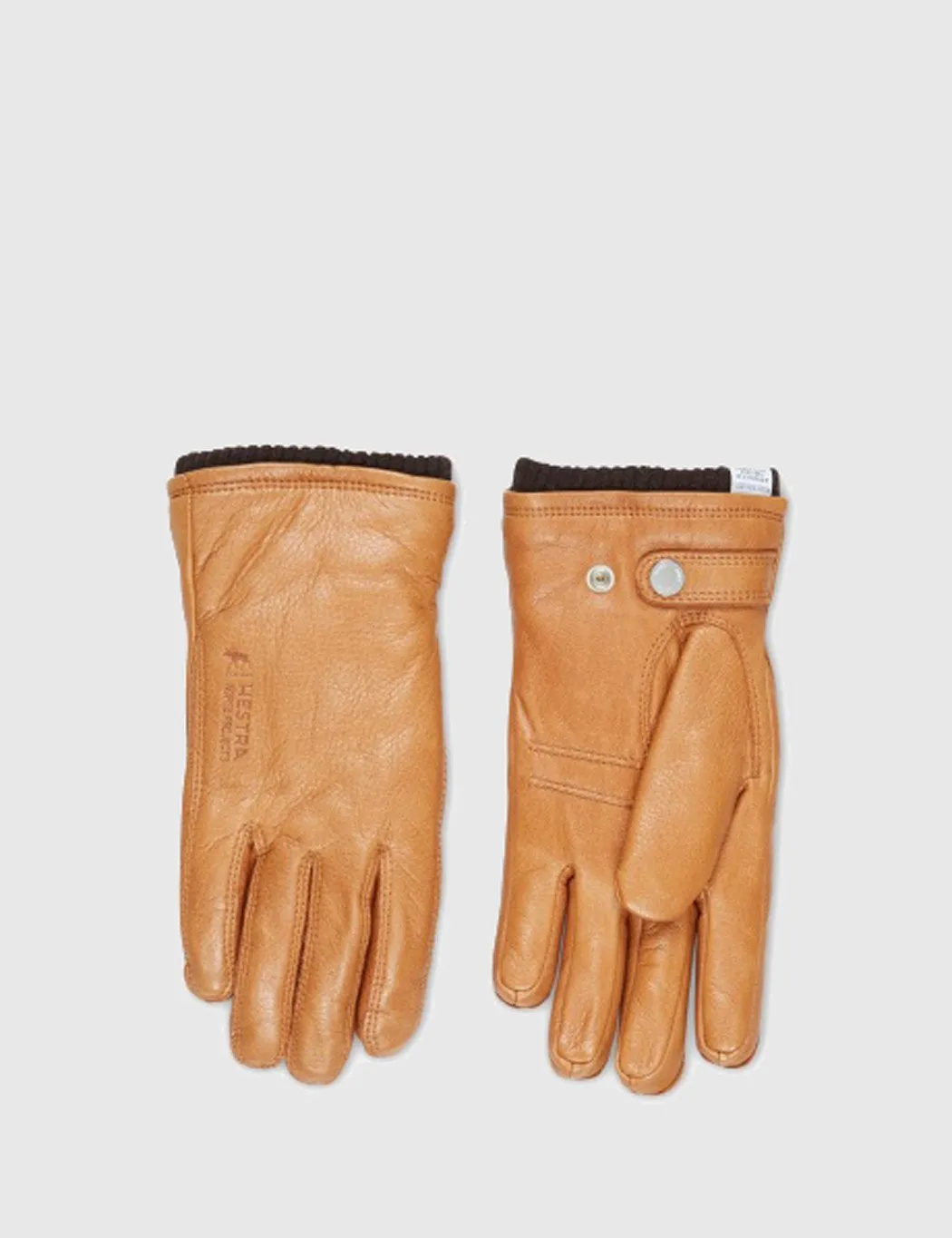 Norse Projects x Hestra Utsj̦ Sport Gloves (Leather) - Tobacco