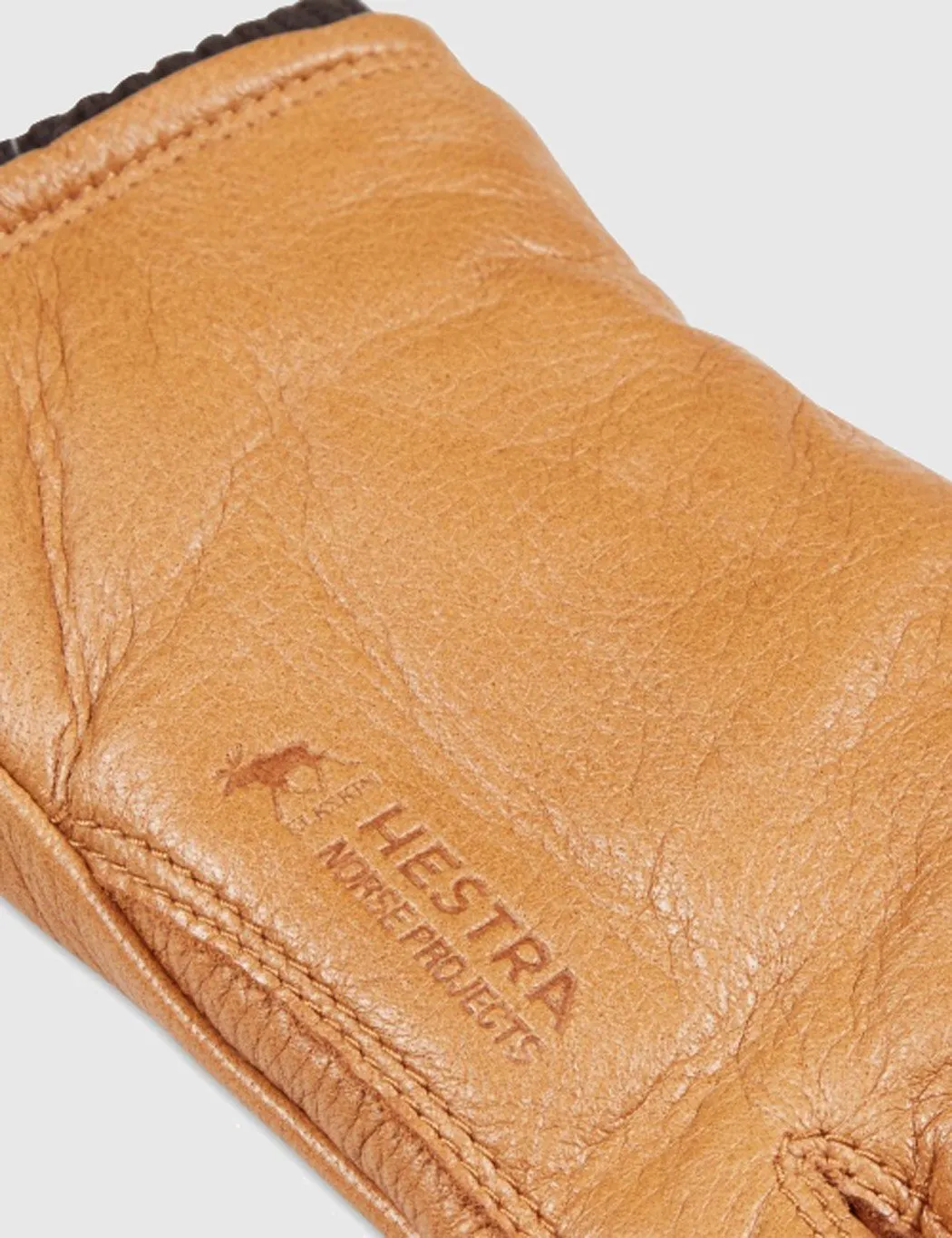 Norse Projects x Hestra Utsj̦ Sport Gloves (Leather) - Tobacco