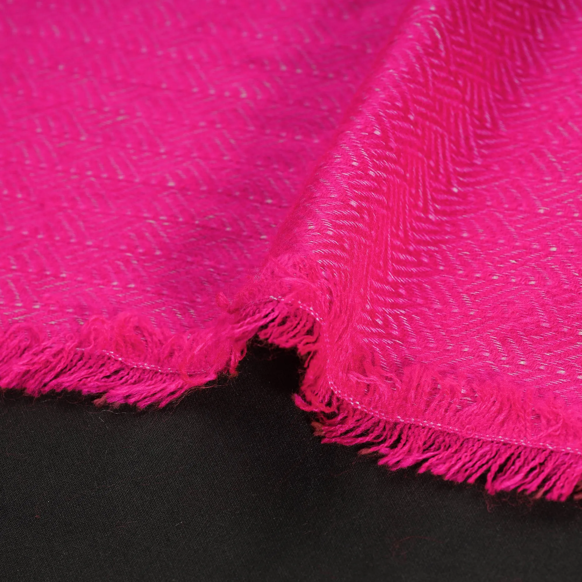 Pink - Acrylic Fine Wool Fabric 14