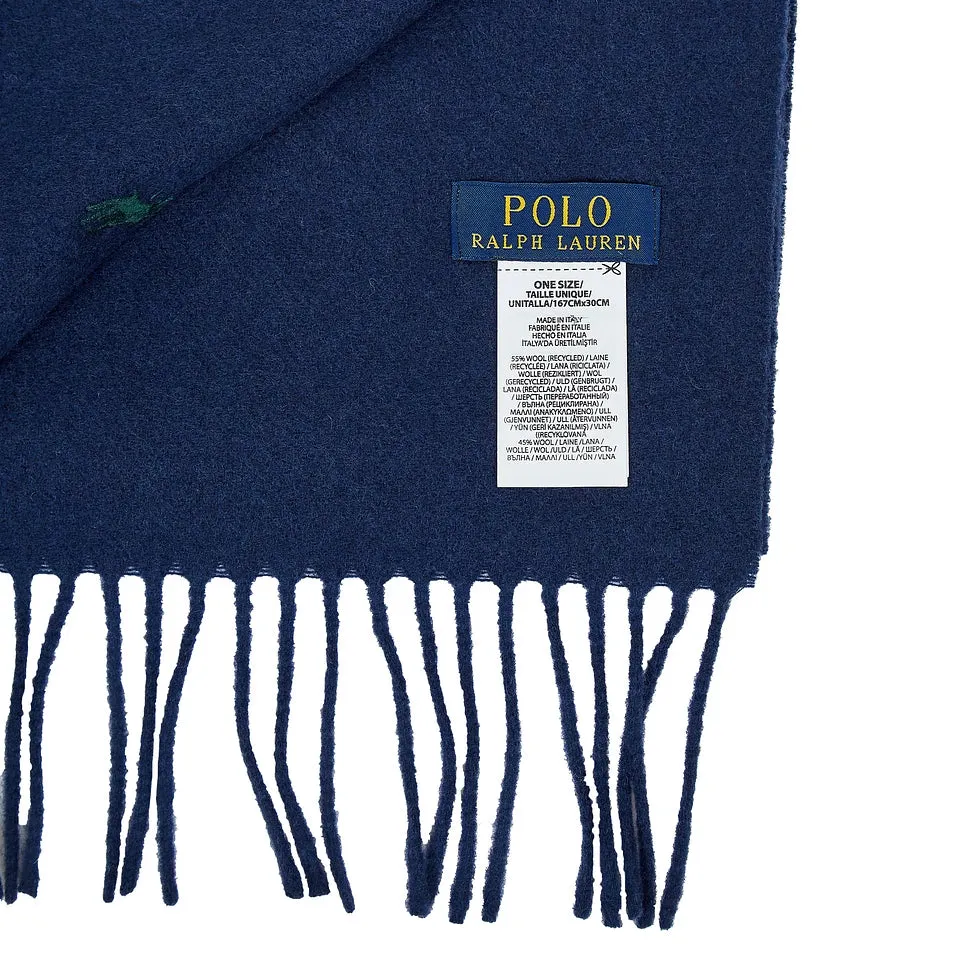 Ralph Lauren Wool Scarf | Cruise Navy