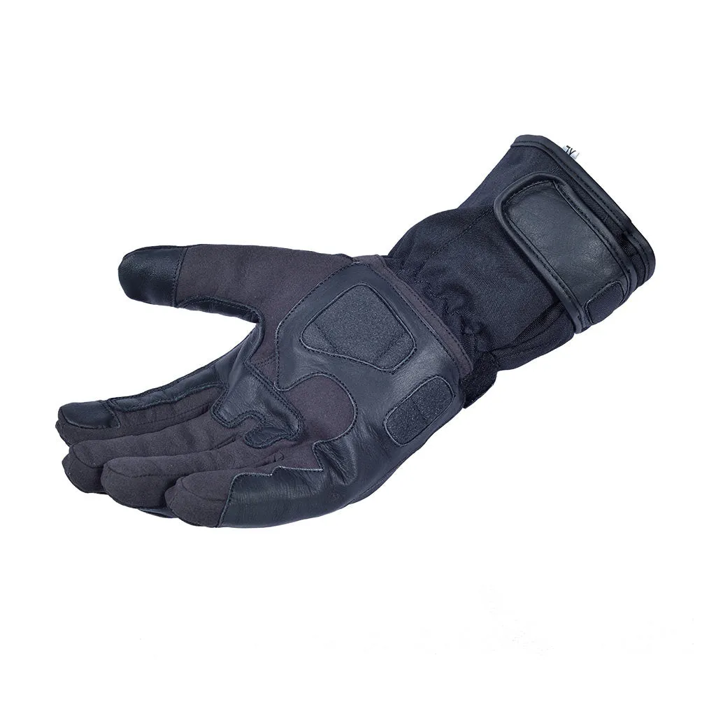 RIDERACT® Adventure Riding Leather Motorcycle Gloves TRIGEL