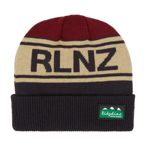 Ridgeline RLNZ Knitted Beanie Hat Navy Multi