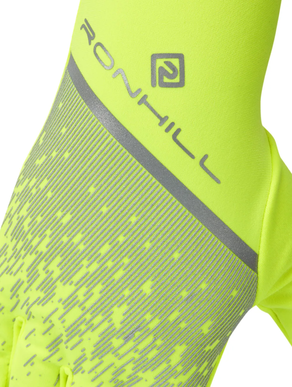 Ronhill Reflect Running Gloves - Yellow