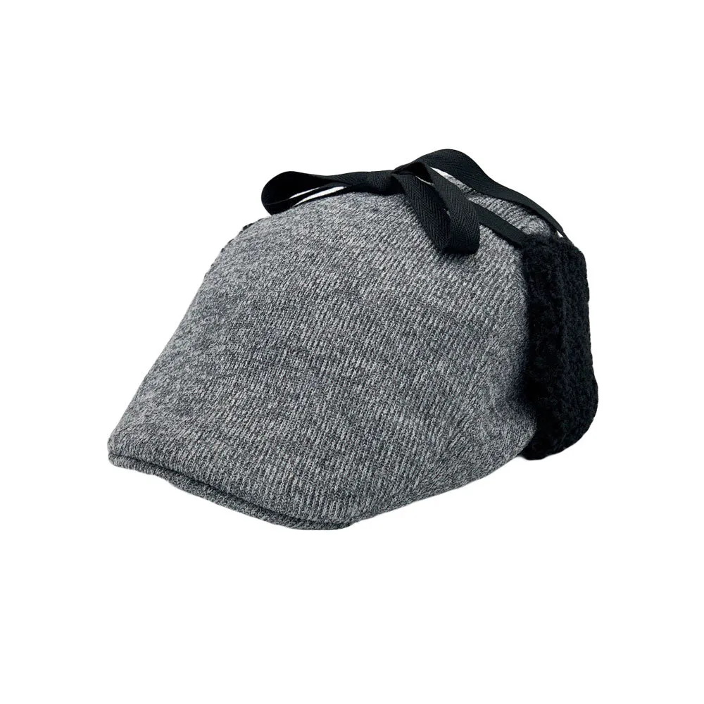 Winter Warm Earflap Flat Cap Newsboy Cap Golf Driver Irish Fleece Hunting Hat LDT1552