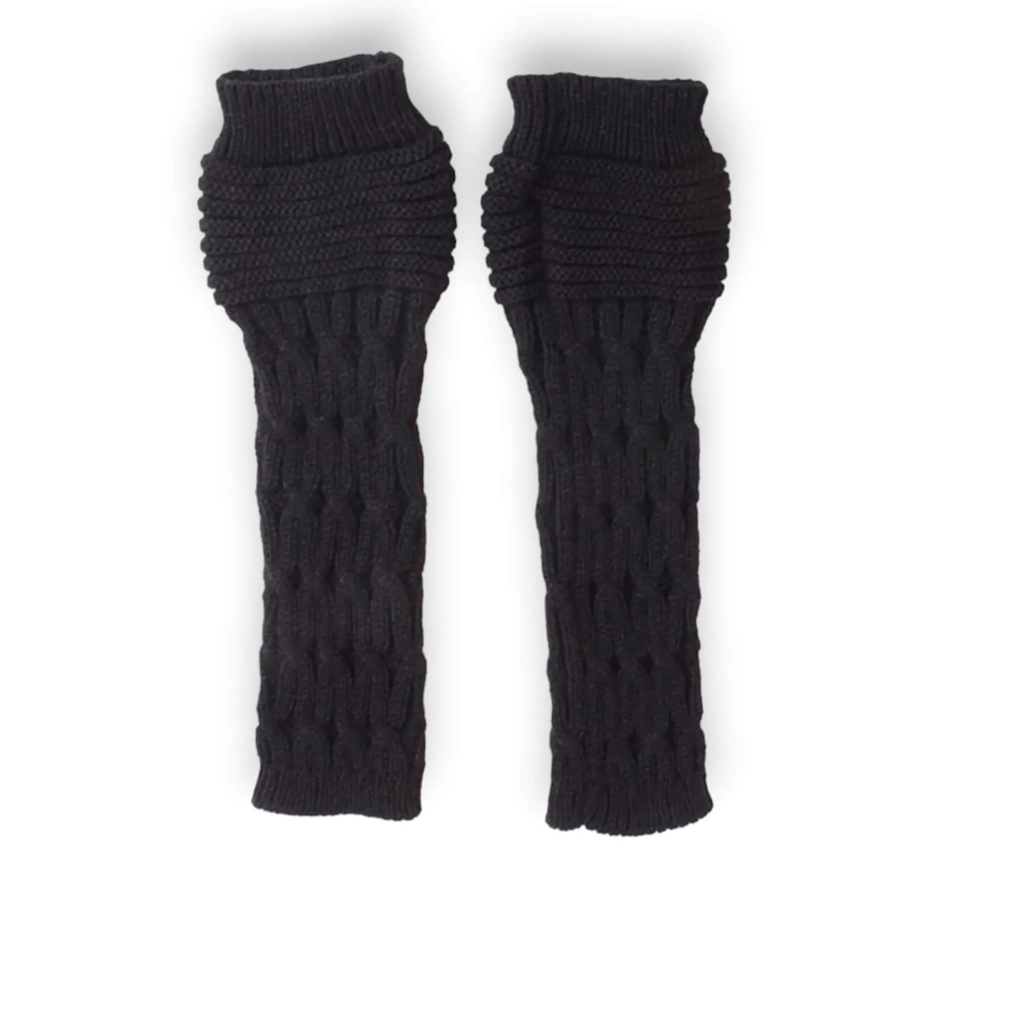 Winter Wool Long Arm Warmers Gloves